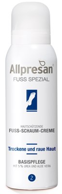 Allpresan Fu spezial hautschtzende Fu-Schaum Creme - Trockene und raue Haut - Basispflege ab 8,80EUR