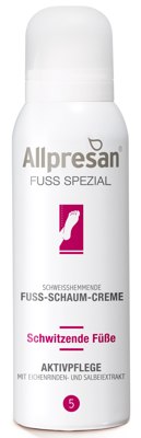 Allpresan Fu spezial schweihemmende Fu-Schaum-Creme (125 ml) 10,10EUR