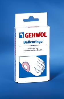 GEHWOL Ballenringe, rund - Schtzen vor schmerzhaftem Druck. Aus weichem Filz mit einer hautfreundlichen Pflasterschicht.   3,30EUR