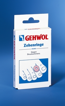 GEHWOL Zehenringe, rund Aus weichem Filz mit einer hautfreundlichen Pflasterschicht.   3,00EUR