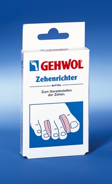 GEHWOL Zehenrichter, mittel - Stellen bereinander liegende, verlagerte oder schief stehende Zehen gerade. 2,00EUR