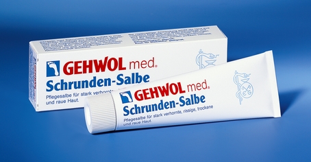 GEHWOL med Schrunden-Salbe - Pflegesalbe fr stark verhornte, rissige, trockene und raue Haut ab 6,60EUR