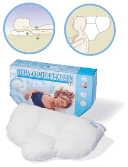 Reha-Comfort-Kissen - Die orthopdische Kissenform gegen Muskelverspannung  92,10EUR