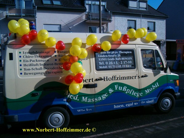 ... und mit Luftballons